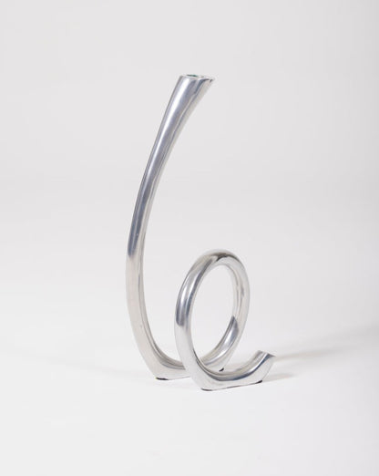 Metal loop candle holder, 1970s