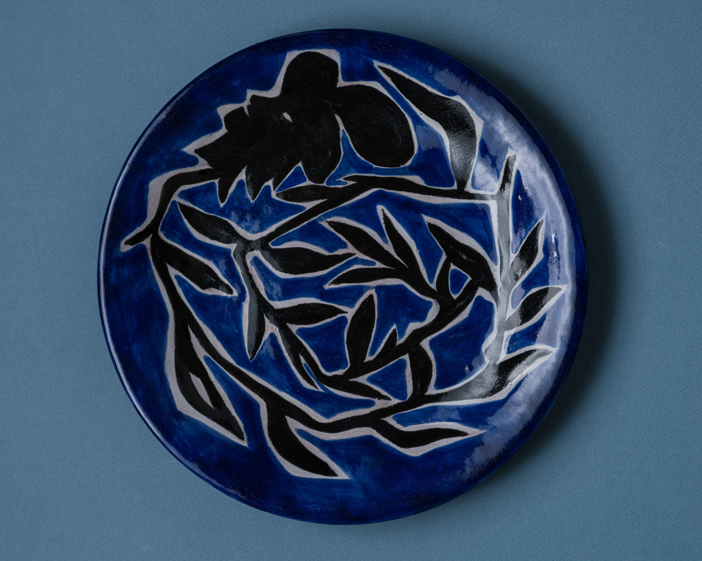 Ceramic plate, Jean Lurçat, 1950s