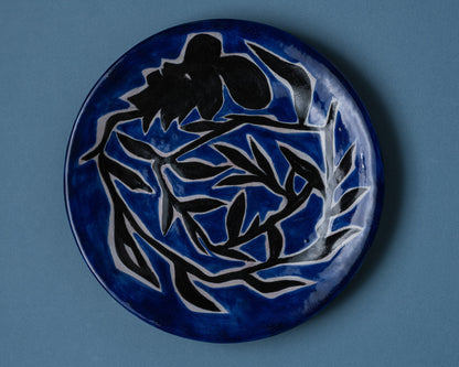 Ceramic plate, Jean Lurçat, 1950s