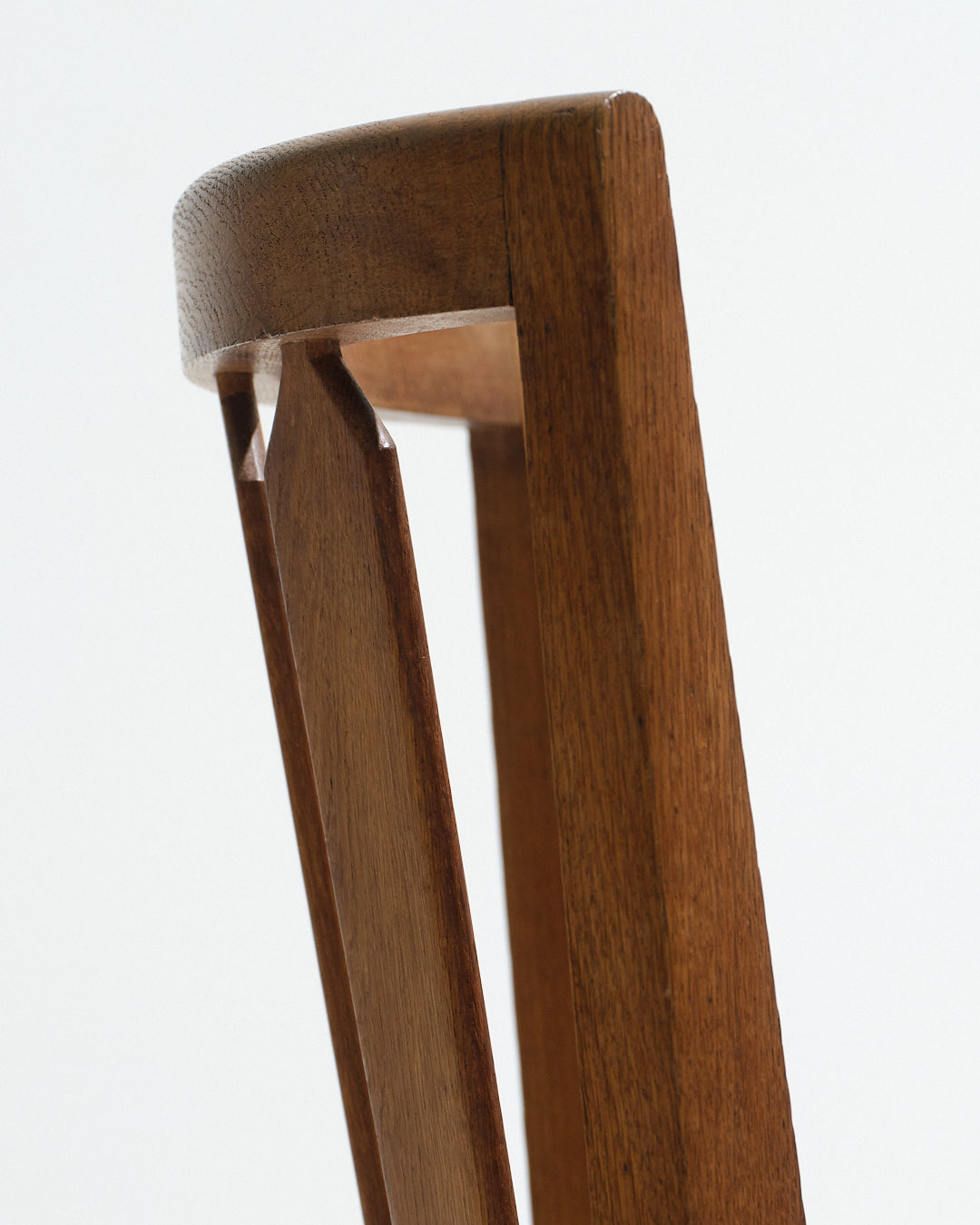 FAUTEUIL EN CHÊNE GUILLERME ET CHAMBRON, 1960s