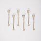 CHRISTOFLE OYSTER FORKS 6 PIECES