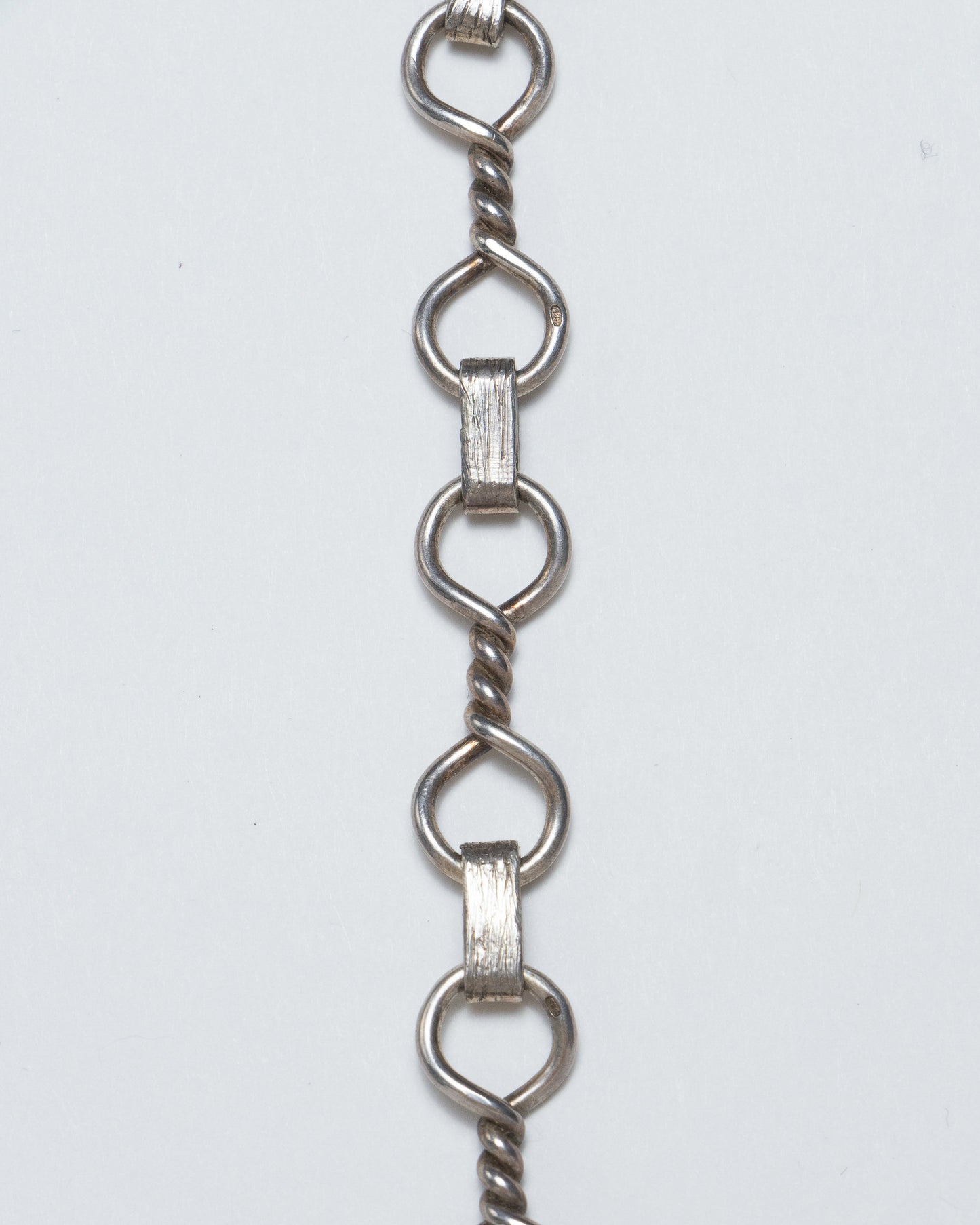 BRACELET MAILLONS EN ARGENT MASSIF