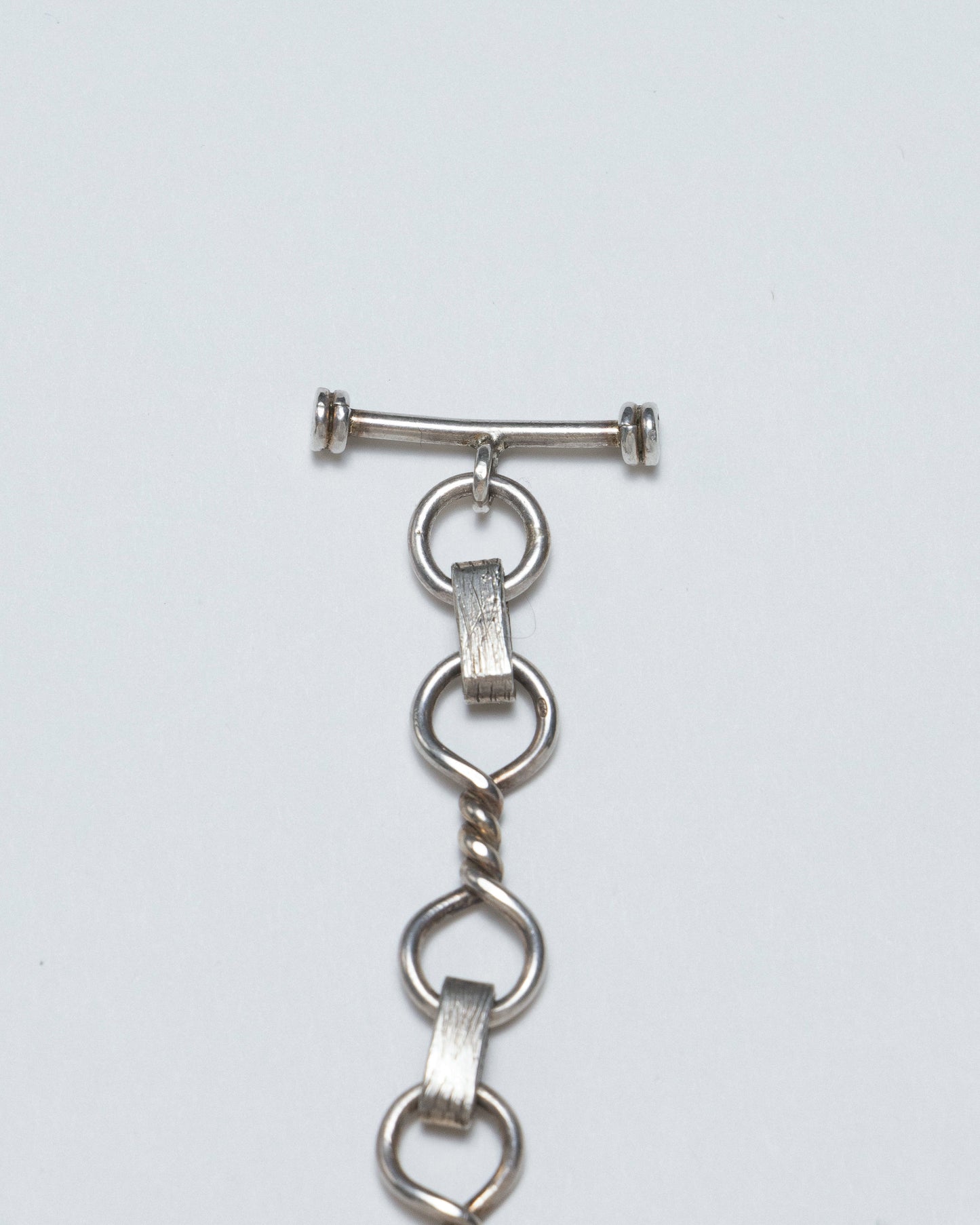 BRACELET MAILLONS EN ARGENT MASSIF