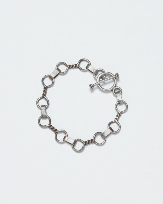 SOLID SILVER LINK BRACELET