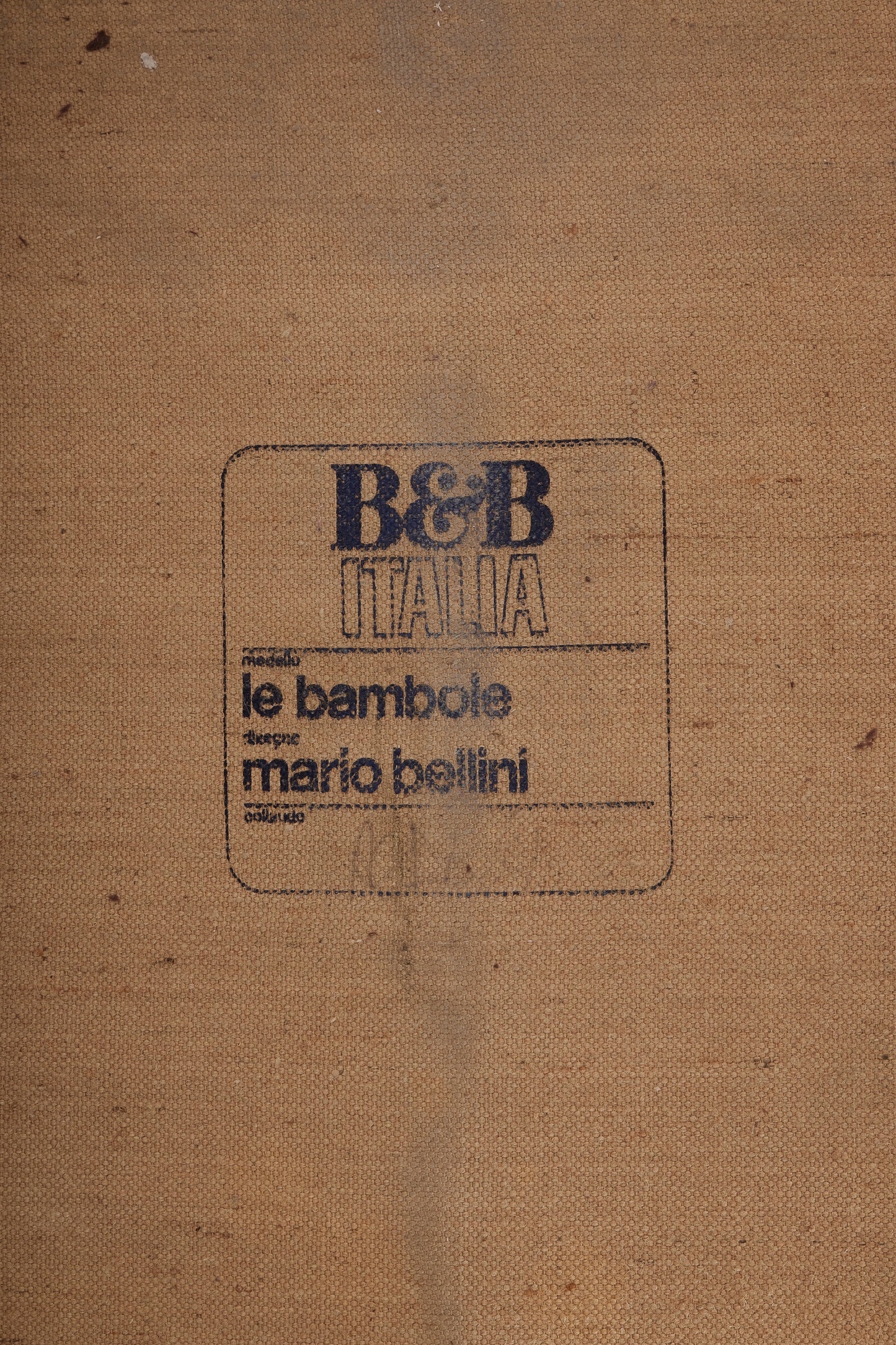 Canapé en cuir "Bambole" Mario Bellini
