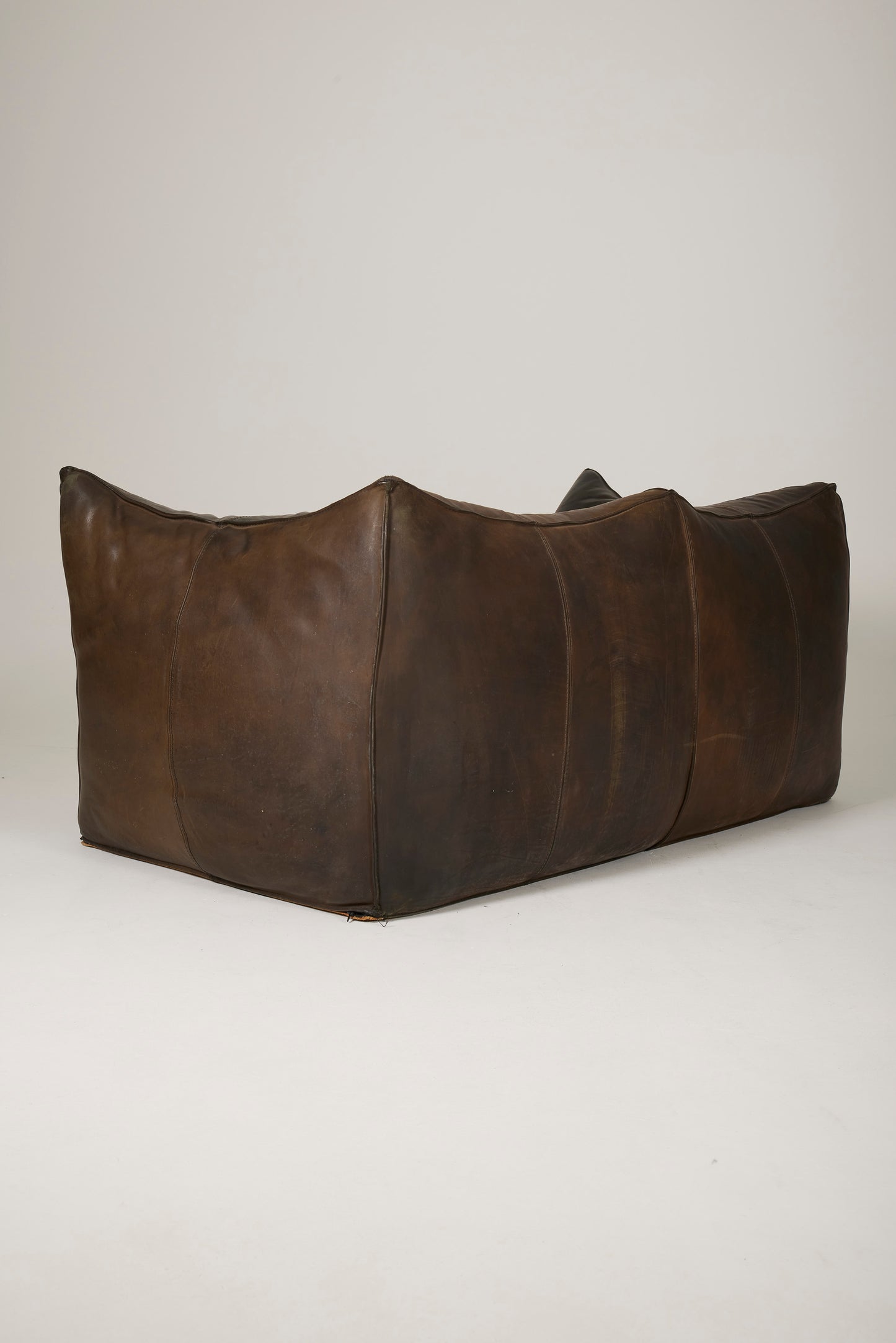 CANAPÉ EN CUIR "BAMBOLE" MARIO BELLINI, 1970s