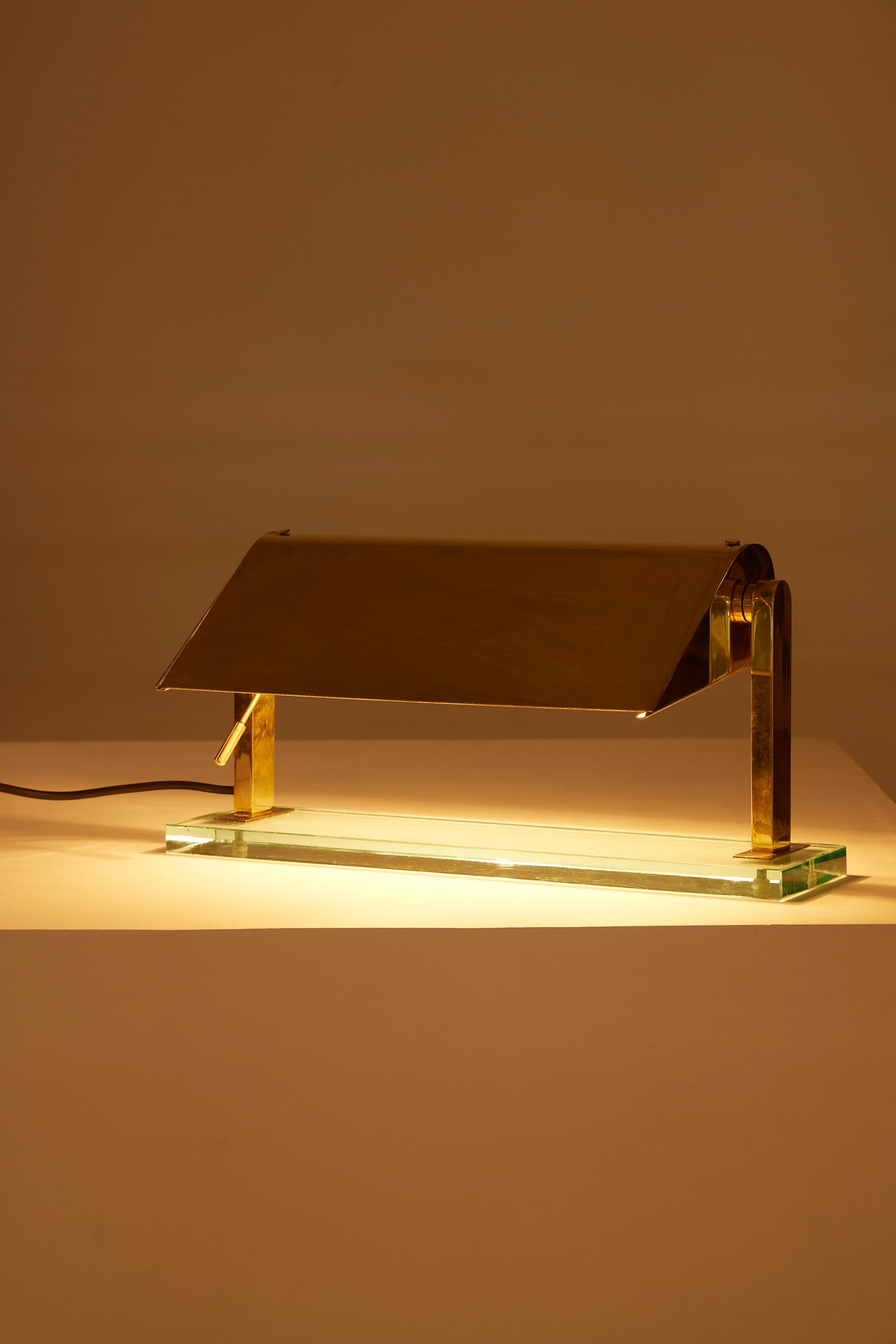 PIETRO CHIESA BRASS LAMP, 1930s