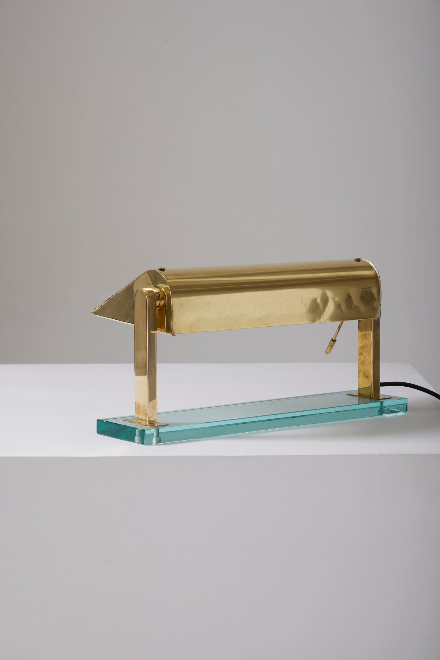 PIETRO CHIESA BRASS LAMP, 1930s