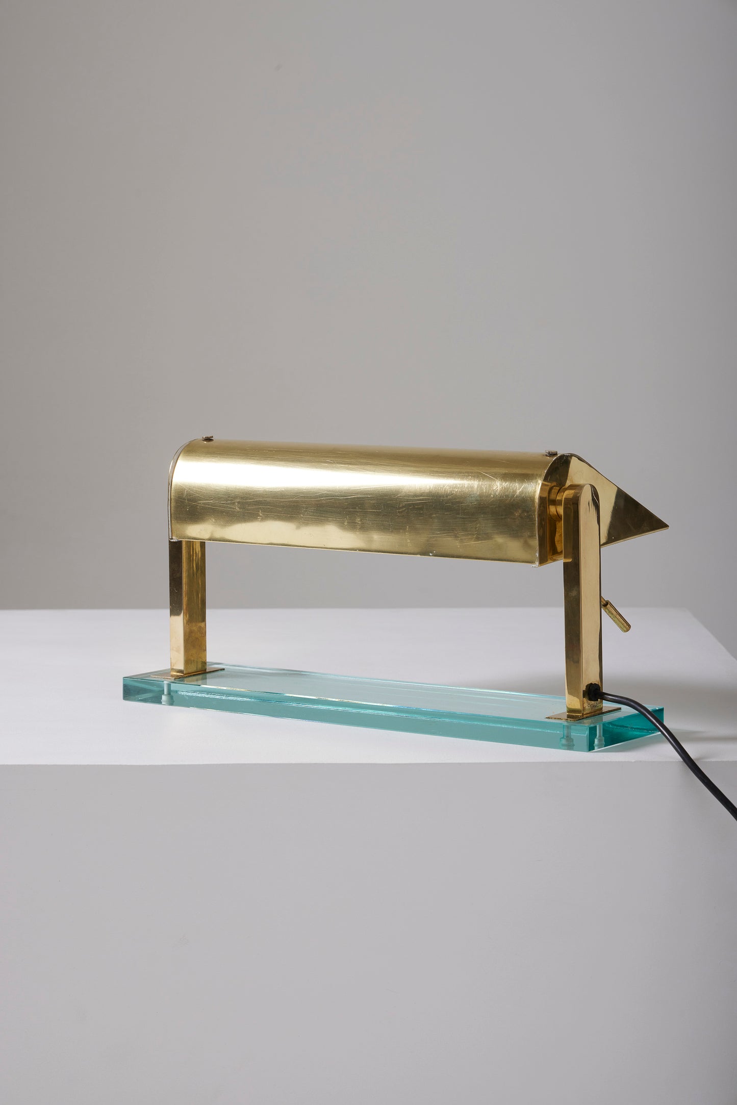 PIETRO CHIESA BRASS LAMP, 1930s