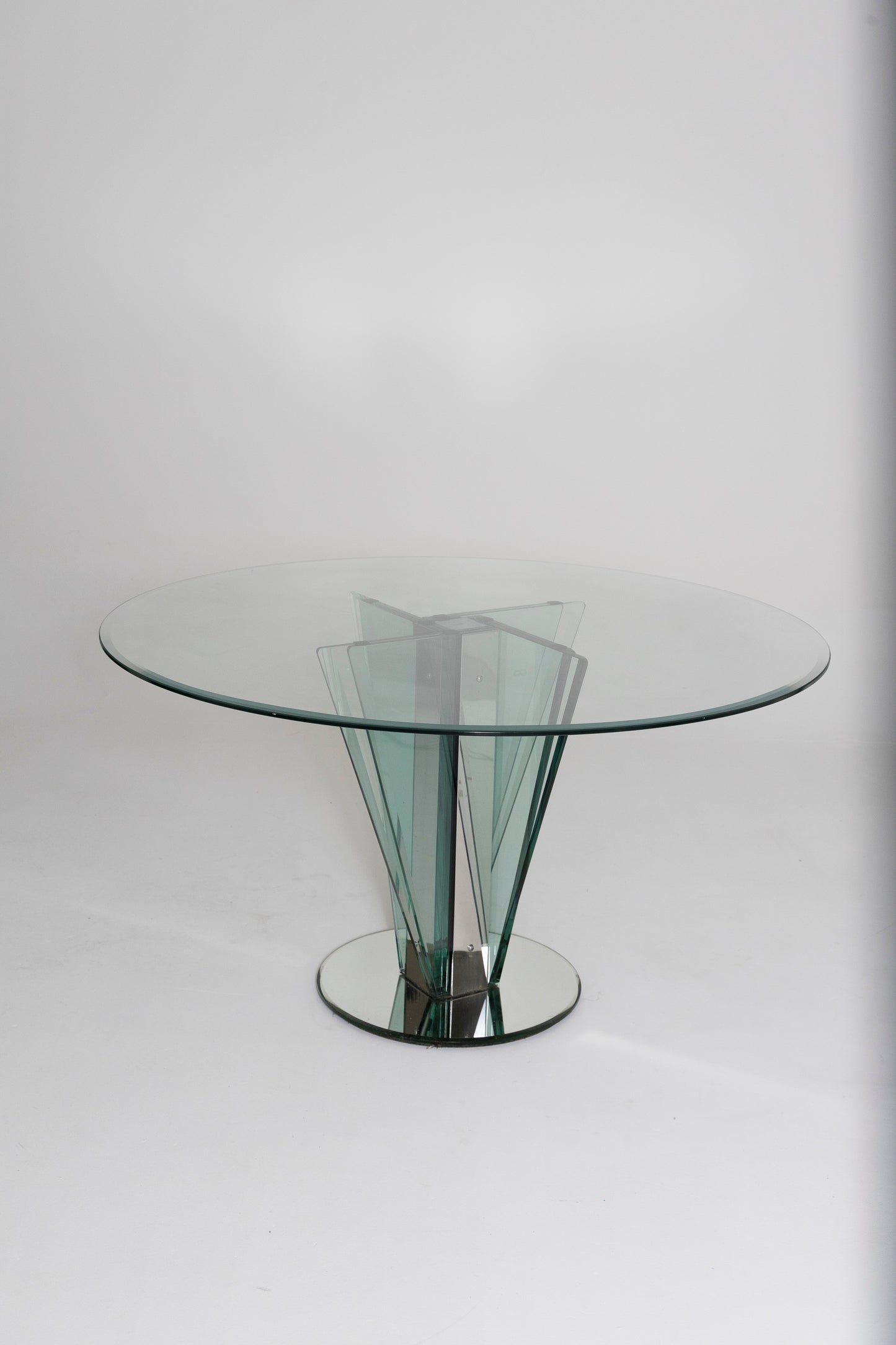 PIETRO CHIESA GLASS TABLE, 1970s