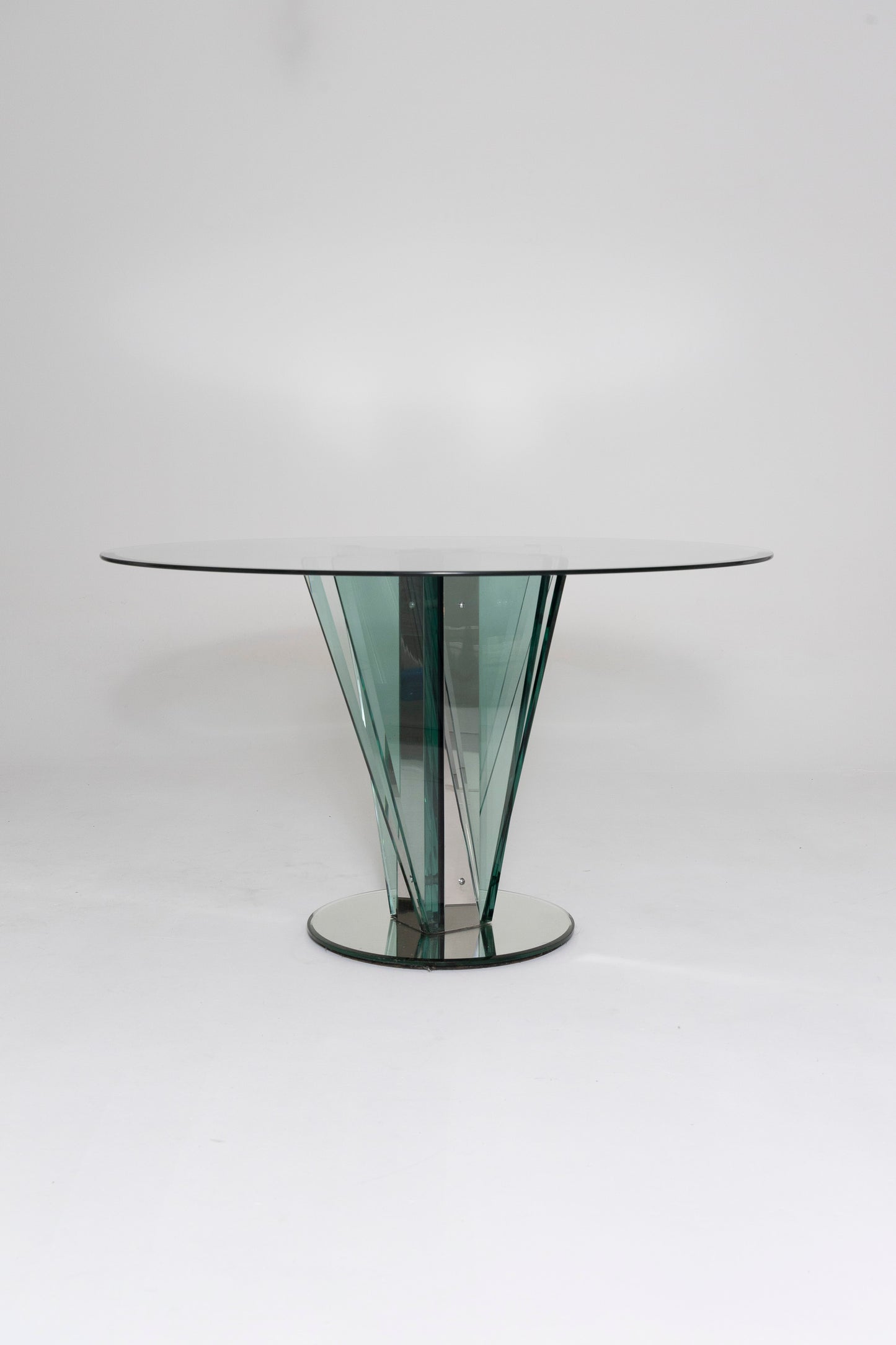 PIETRO CHIESA GLASS TABLE, 1970s