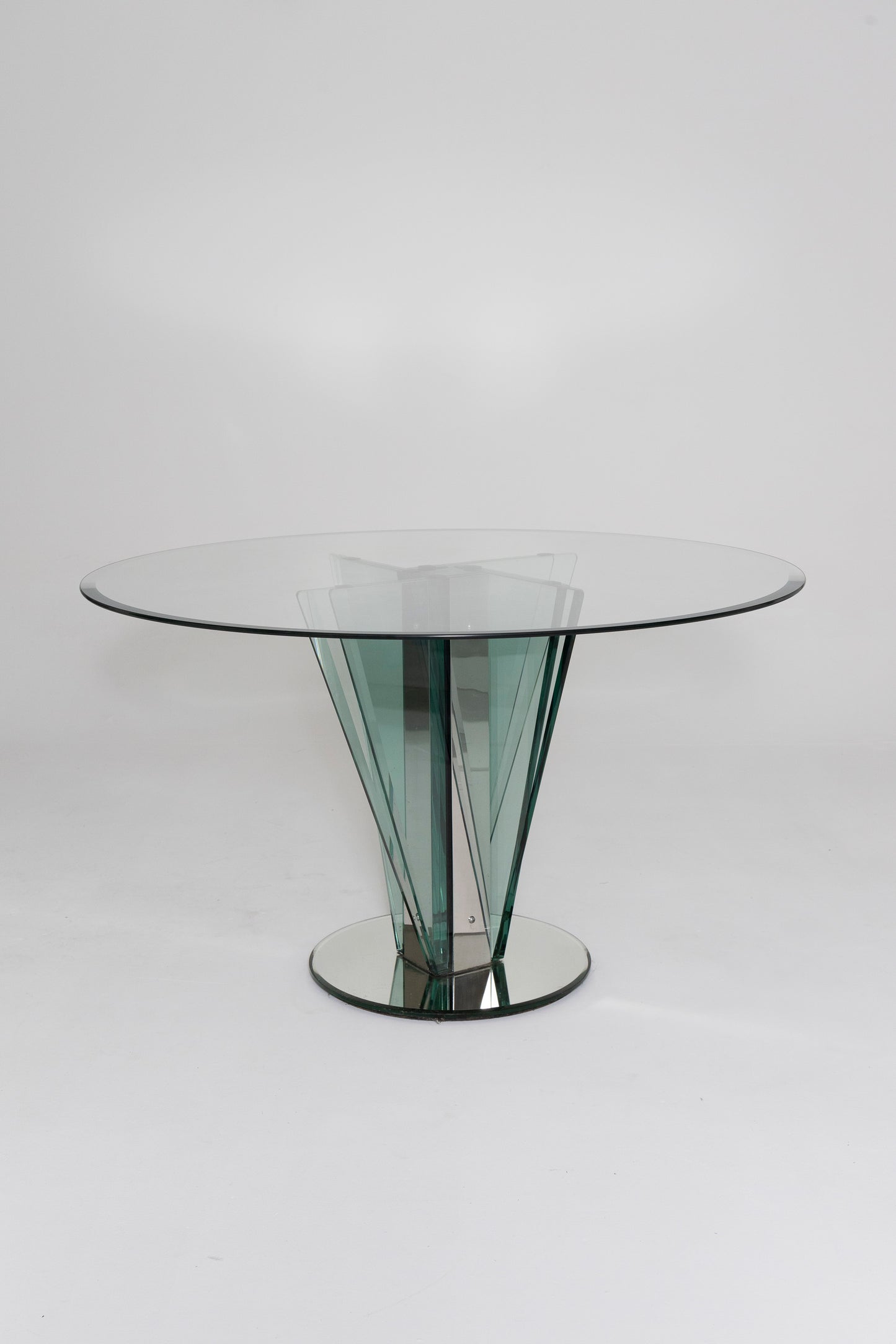 PIETRO CHIESA GLASS TABLE, 1970s