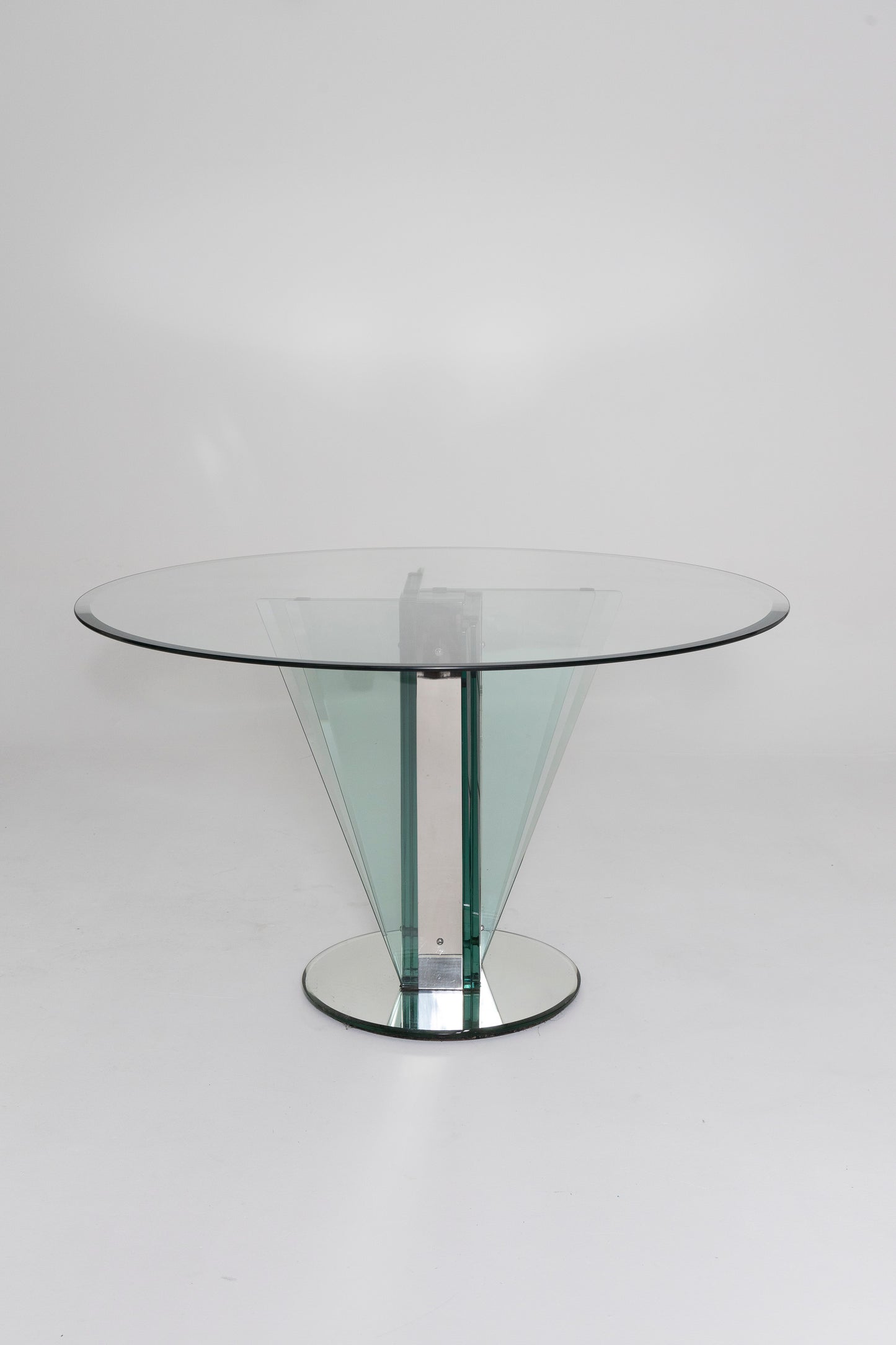 PIETRO CHIESA GLASS TABLE, 1970s