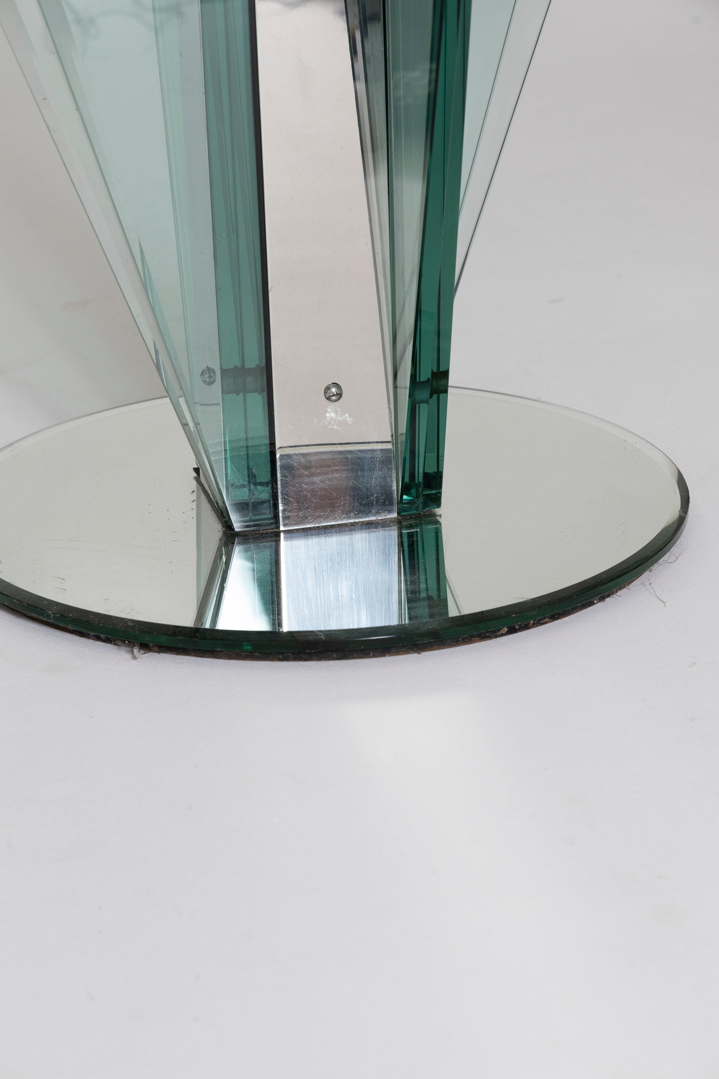 PIETRO CHIESA GLASS TABLE, 1970s