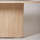 TRAVERTINE DINING TABLE WILLY RIZZO