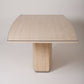 TRAVERTINE DINING TABLE WILLY RIZZO