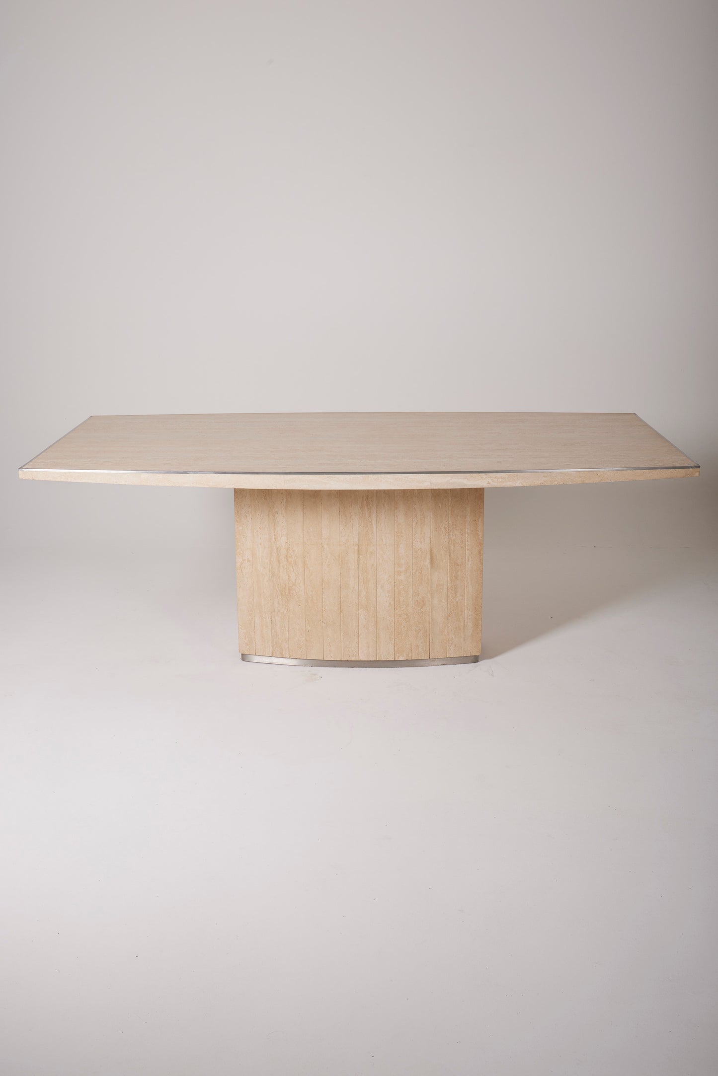 TRAVERTINE DINING TABLE WILLY RIZZO