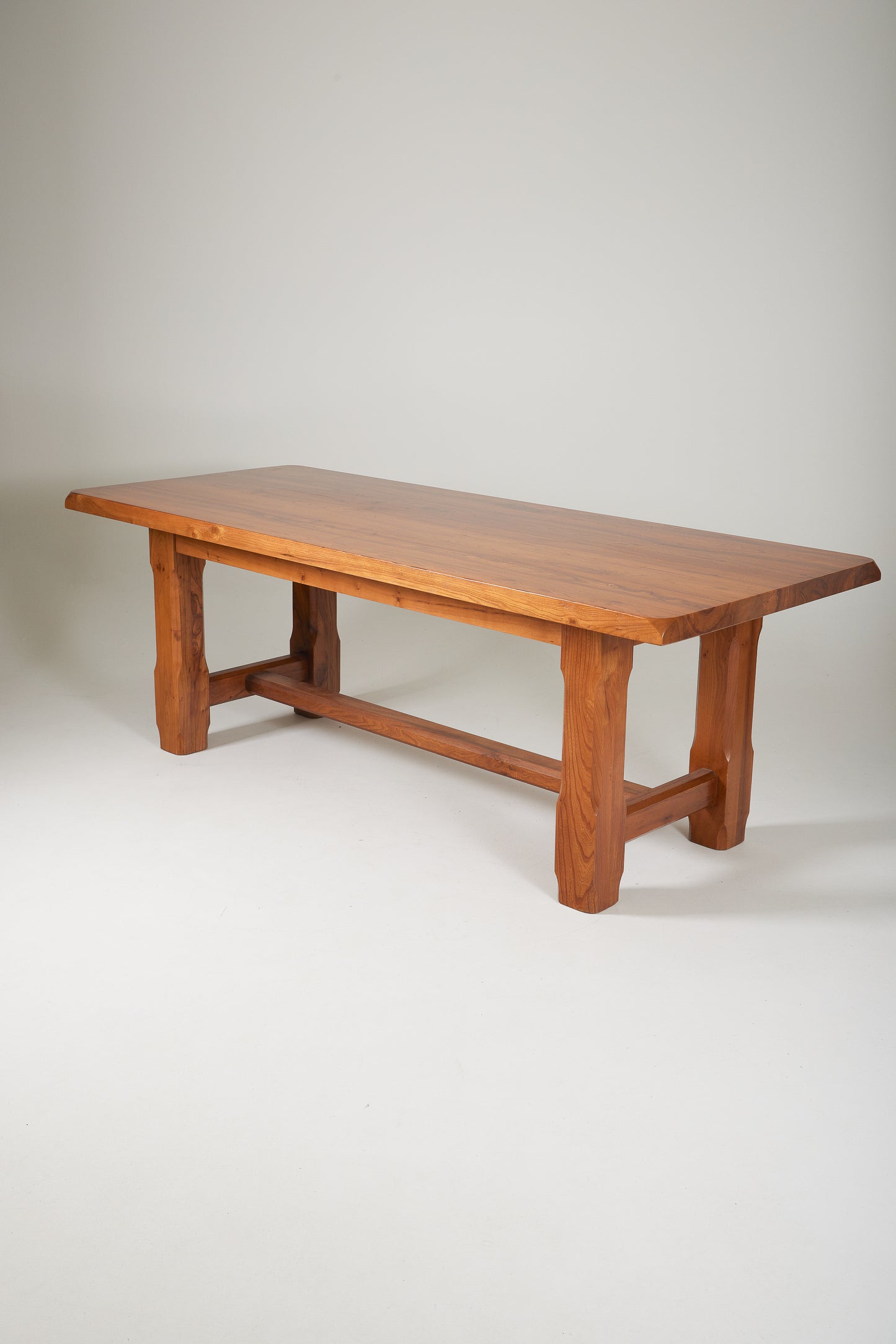 SOLID ELM DINING TABLE