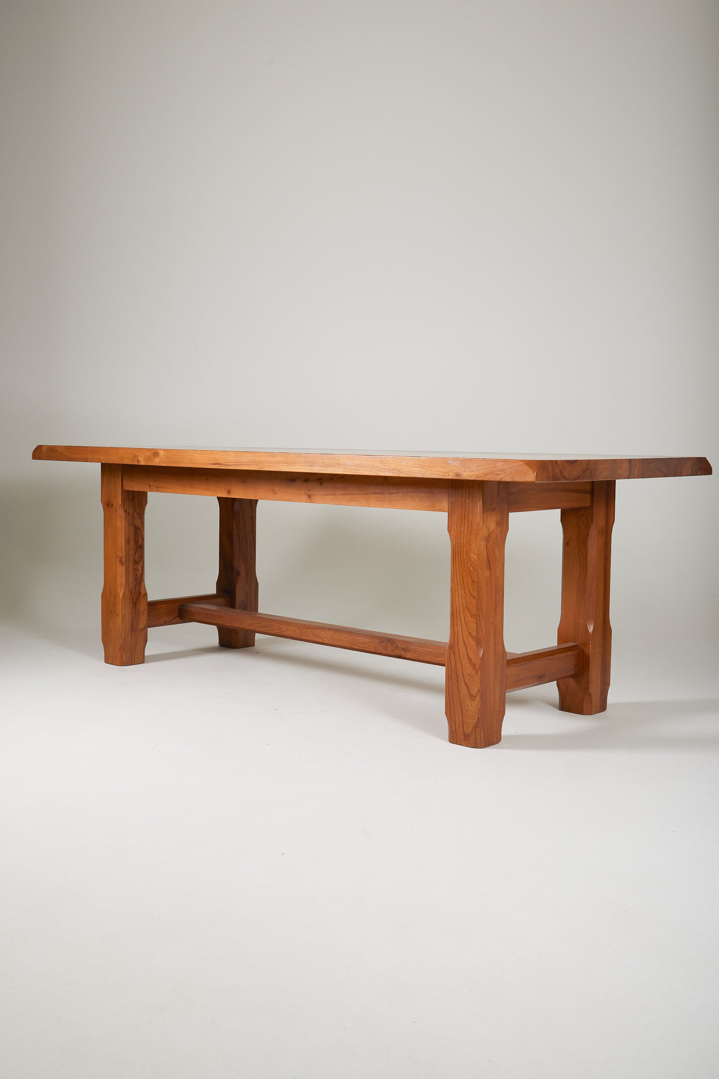 SOLID ELM DINING TABLE