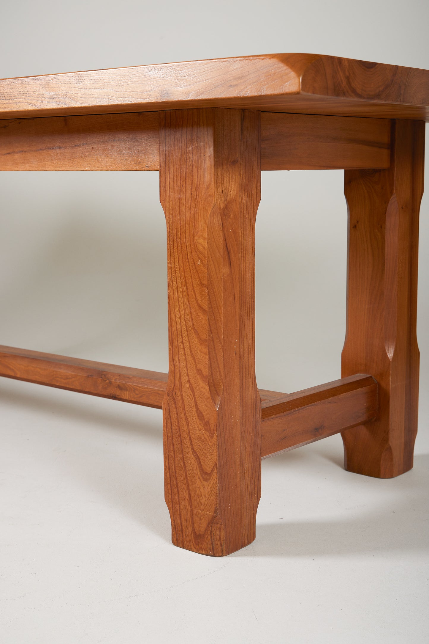 SOLID ELM DINING TABLE