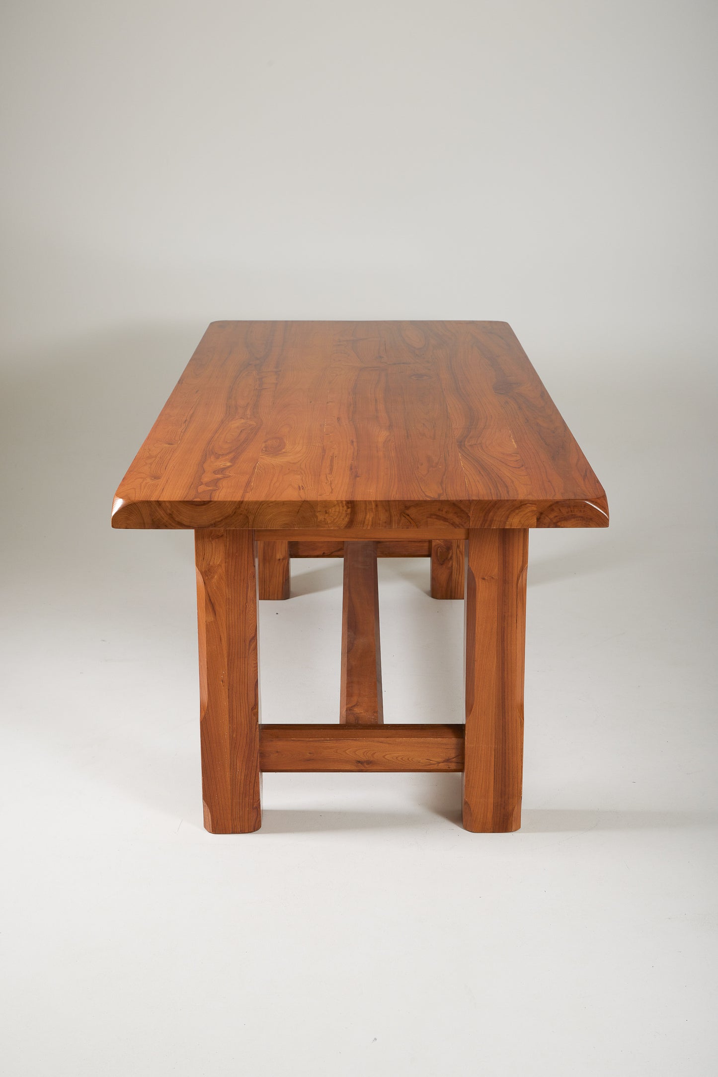 SOLID ELM DINING TABLE