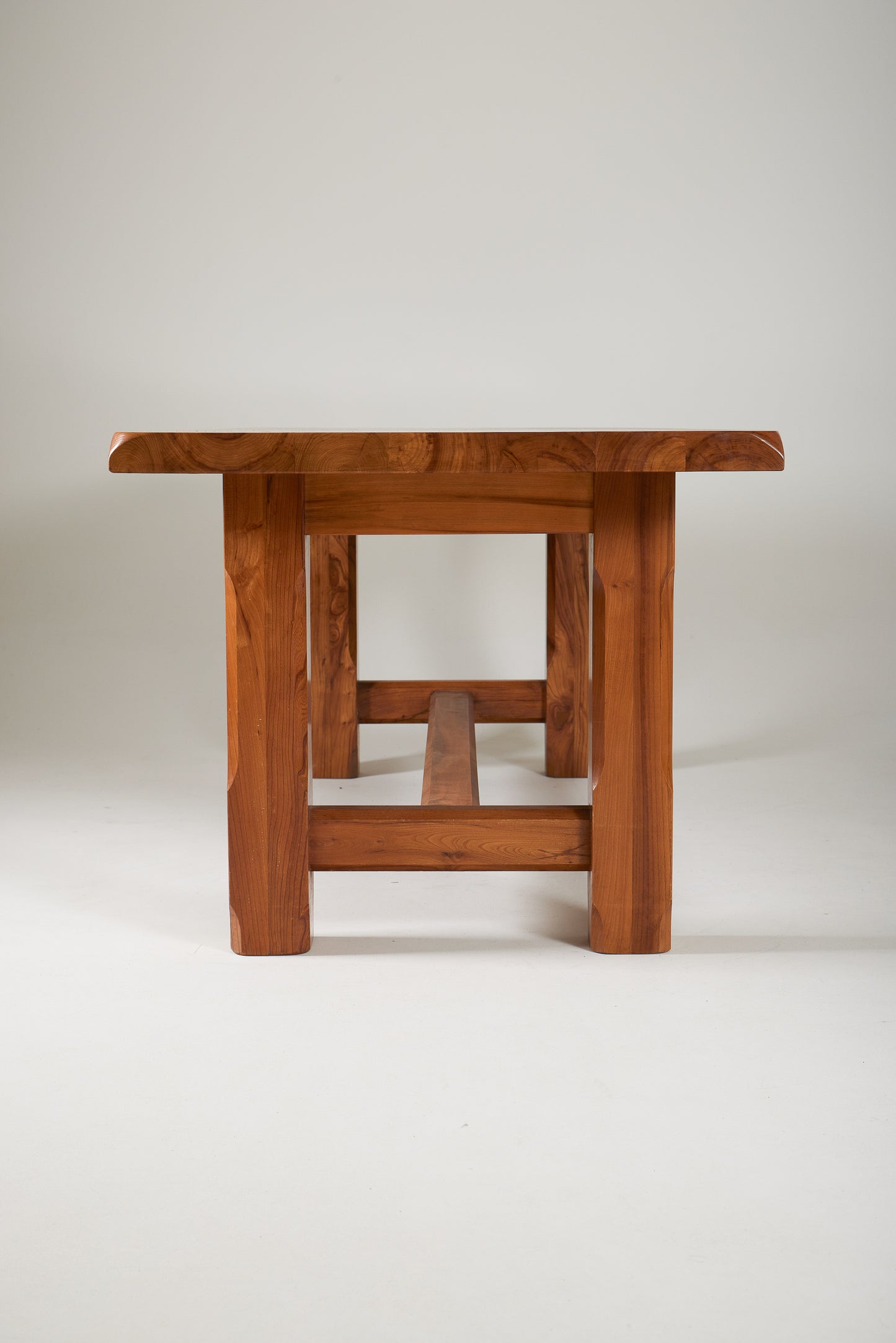 SOLID ELM DINING TABLE