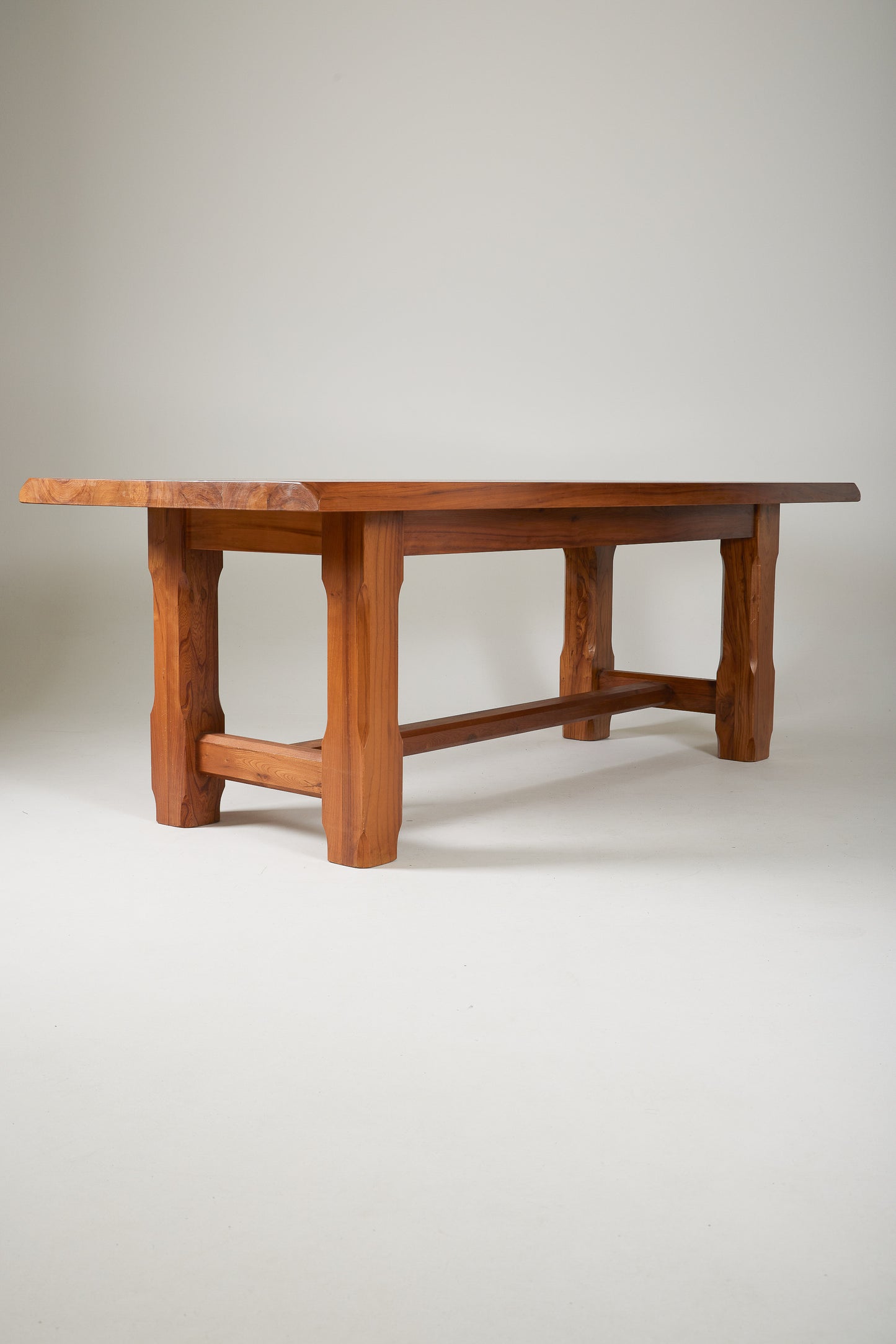 SOLID ELM DINING TABLE