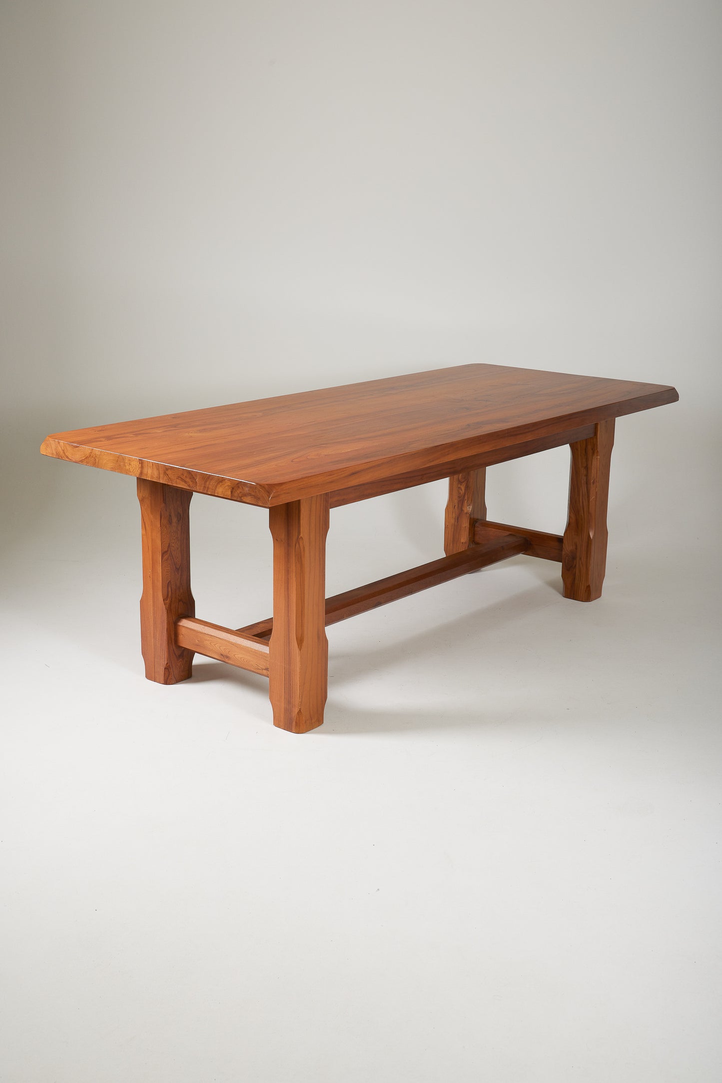 SOLID ELM DINING TABLE