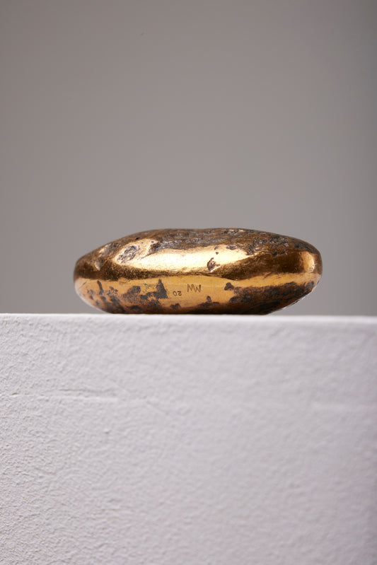 MARJATTA WECKSTRÔM BRONZE PEBBLE