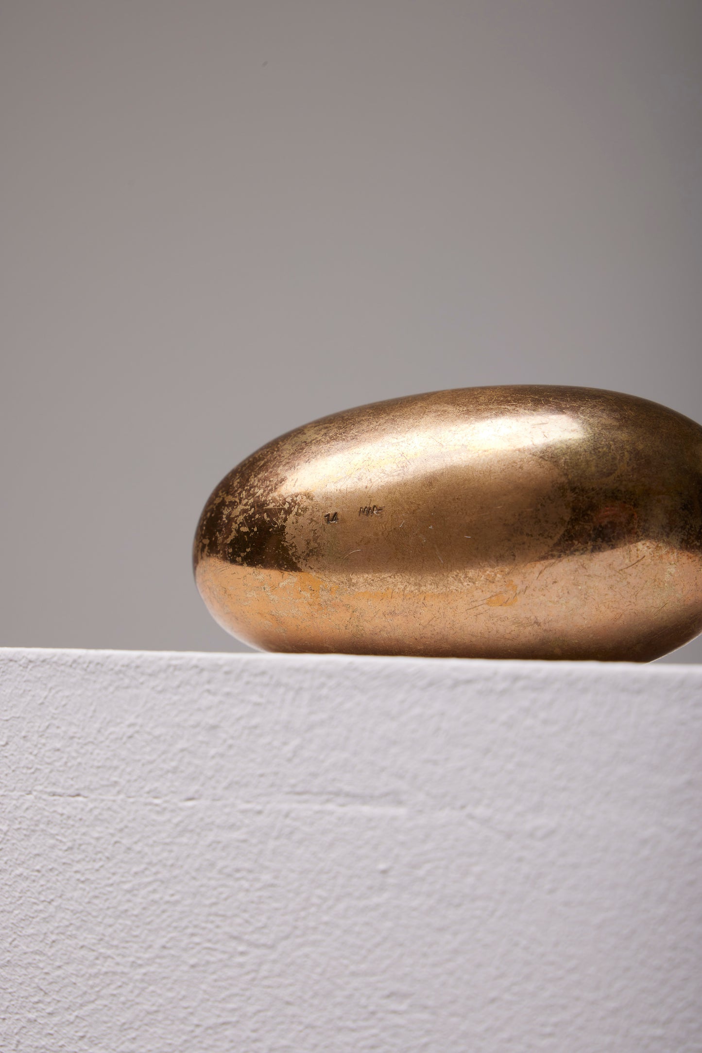 MARJATTA WECKSTRÔM BRONZE PEBBLE