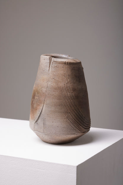 Eric Astul Sandstone Vase, 1990s