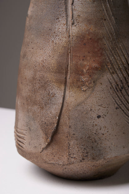 Eric Astul Sandstone Vase, 1990s