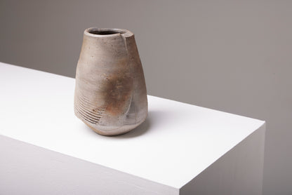 Eric Astul Sandstone Vase, 1990s