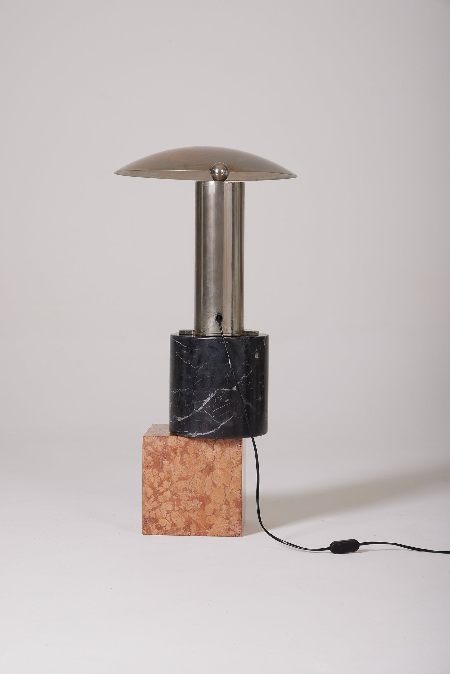 METAL LAMP "WASHINGTON" JM WILMOTTE, 1980s