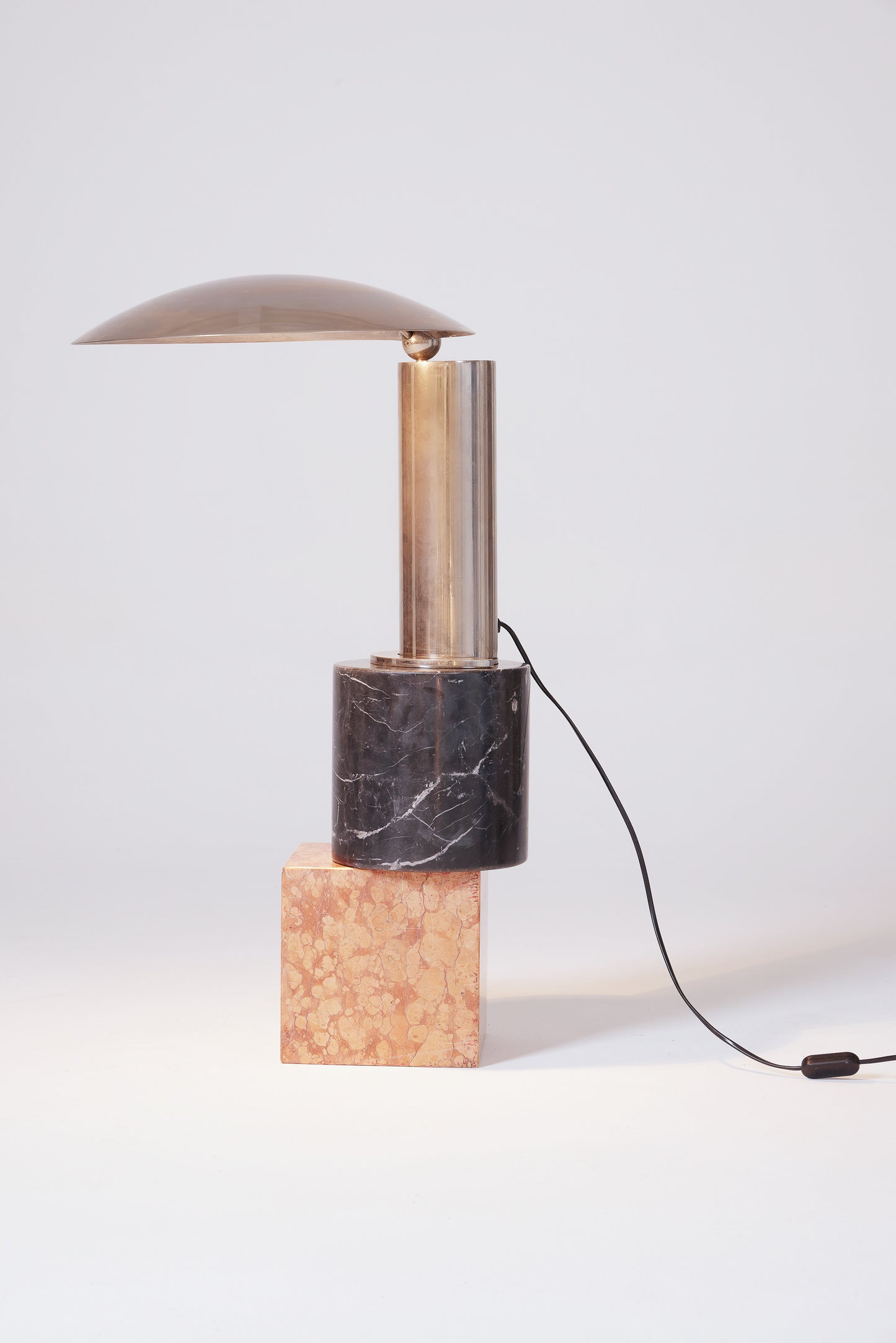 METAL LAMP "WASHINGTON" JM WILMOTTE, 1980s