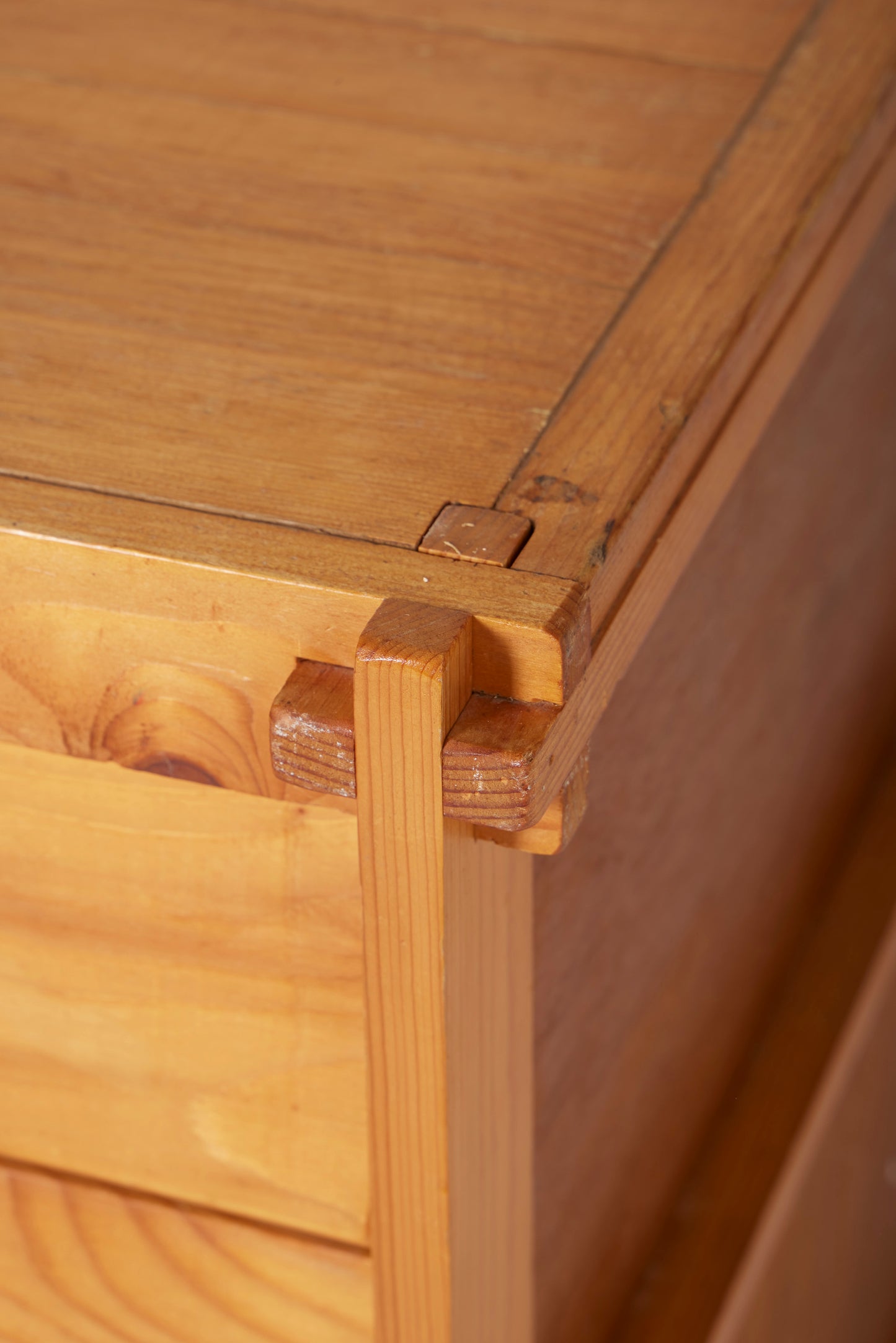 MODERNIST PINE DESK 