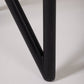 BLACK CHAIR “MISS DORN” PHILIPPE STARCK, 1980s