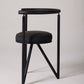 BLACK CHAIR “MISS DORN” PHILIPPE STARCK, 1980s