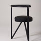 BLACK CHAIR “MISS DORN” PHILIPPE STARCK, 1980s