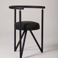 BLACK CHAIR “MISS DORN” PHILIPPE STARCK, 1980s