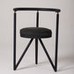 BLACK CHAIR “MISS DORN” PHILIPPE STARCK, 1980s