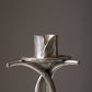 MODERNIST TIN CANDLE HOLDER JEAN GOARDÈRE