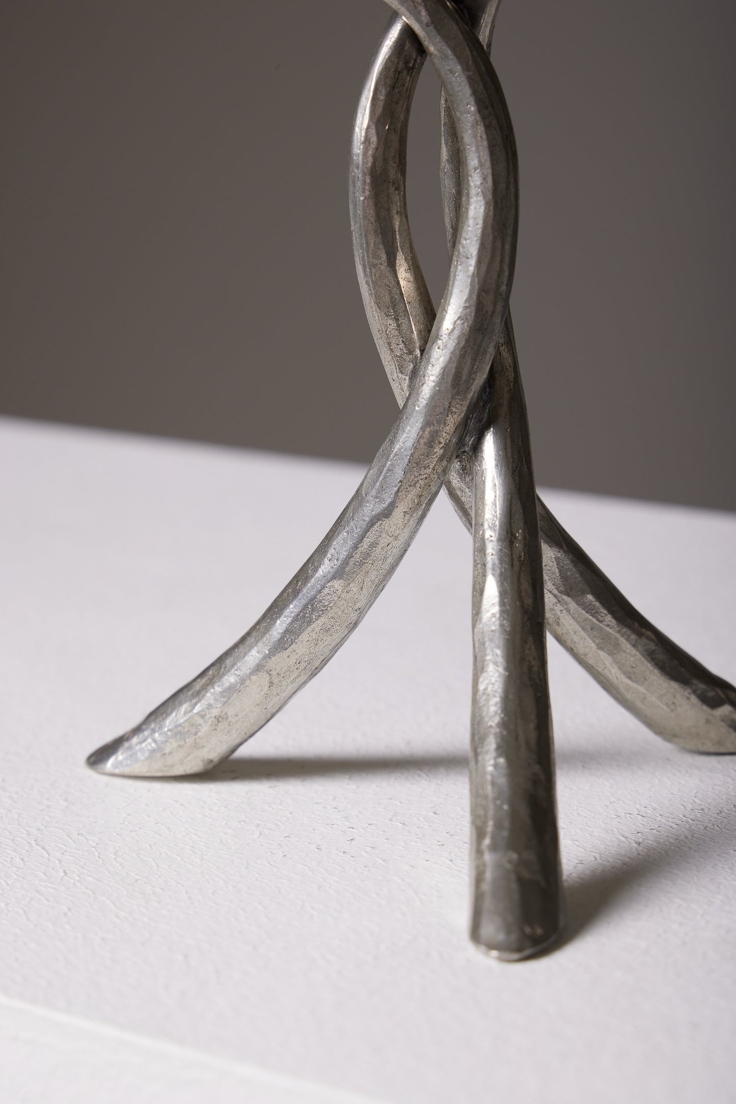 MODERNIST TIN CANDLE HOLDER JEAN GOARDÈRE