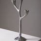 THREE-BRANCH ALUMINUM CANDLESTICK