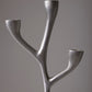 THREE-BRANCH ALUMINUM CANDLESTICK