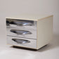 PAIR OF RAYMOND LOEWY BEDSIDE TABLES