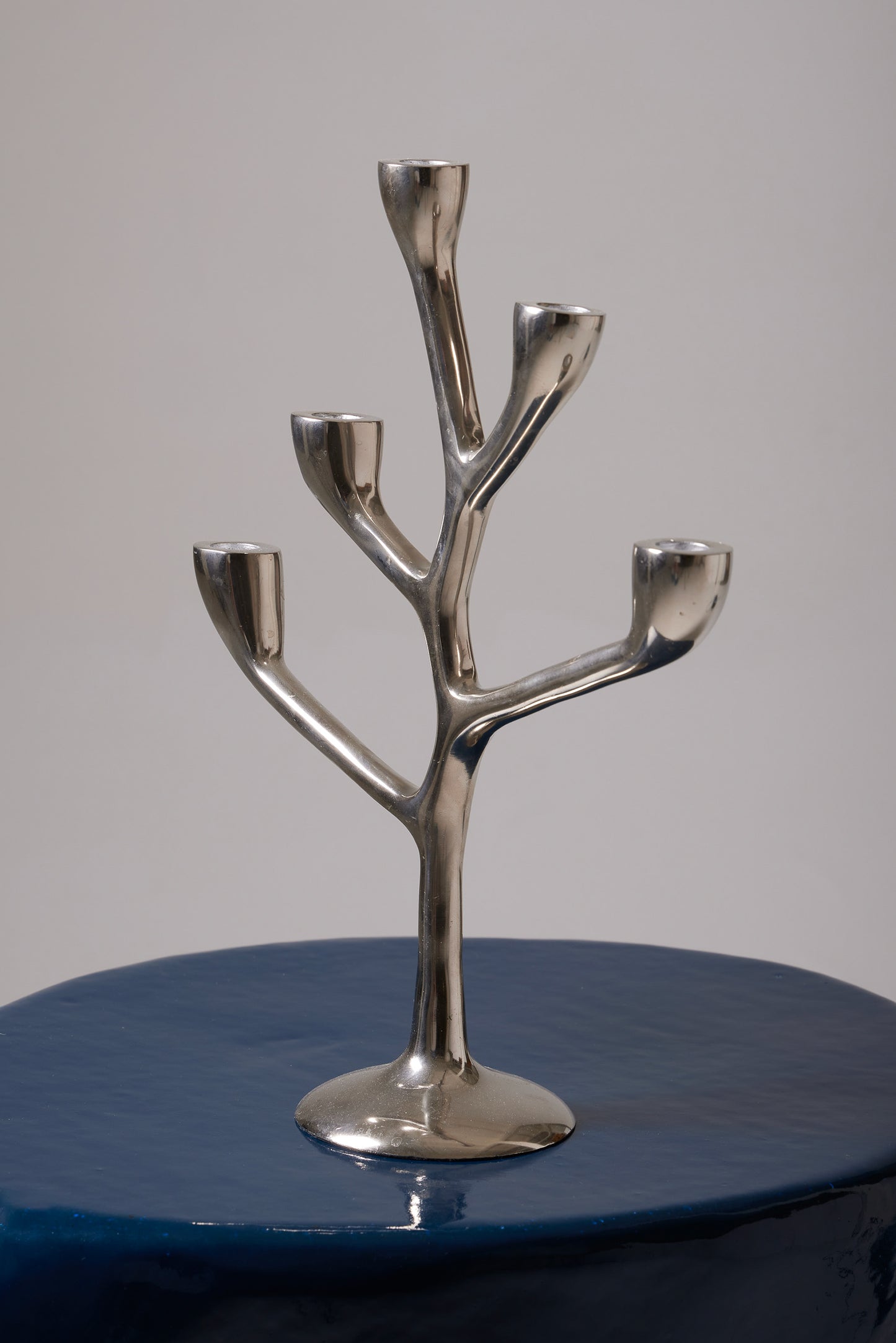 ORGANIC METAL CANDLE HOLDER