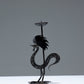 WROUGHT IRON ROOSTER CANDLE HOLDER, 1960s