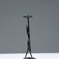 WROUGHT IRON ROOSTER CANDLE HOLDER, 1960s