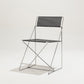 “X-LINES” METAL CHAIR, NIELS JORGEN HAUGESEN, 1970s 